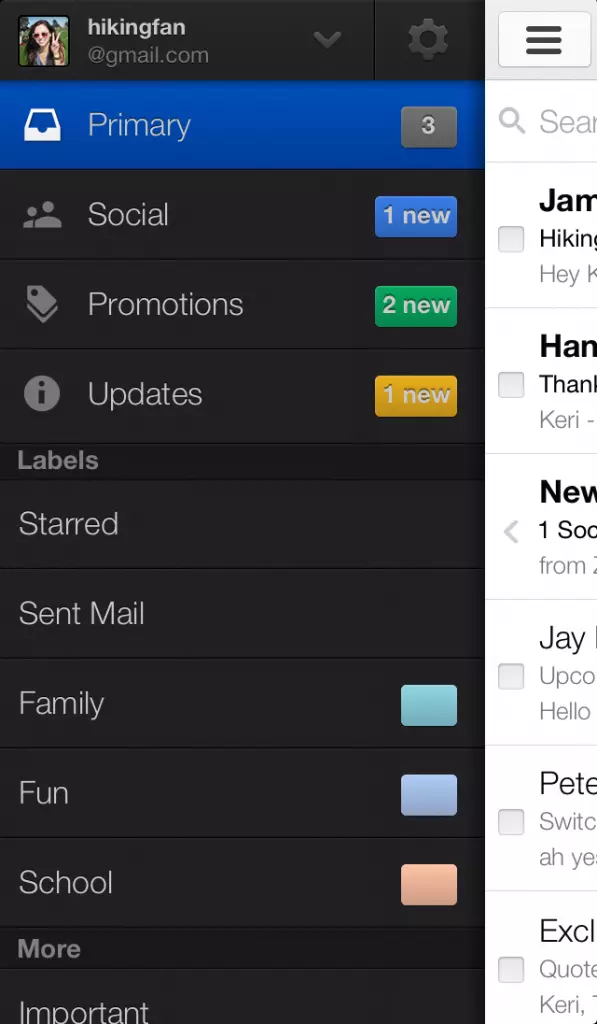 iphone 597x1024 Gmails New Look