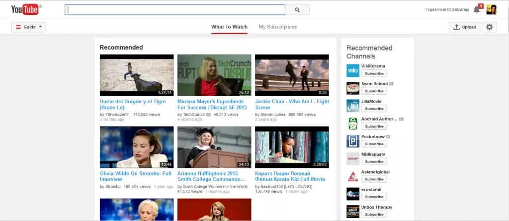 1 11 2014 8 15 33 PM 1024x446 YouTube Testing New User Interface