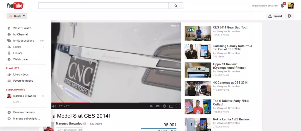 1 11 2014 8 18 06 PM 1024x446 YouTube Testing New User Interface