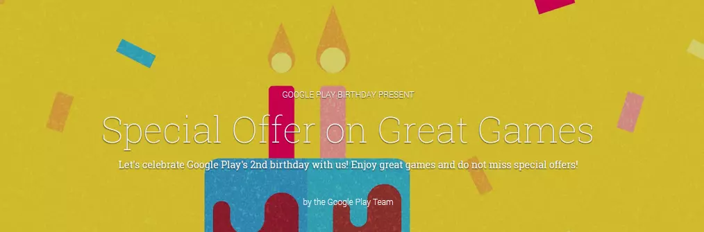 3 8 2014 10 33 08 AM Google Play Celebrates Its 2nd Birthday With Some Special Offers On Great Apps