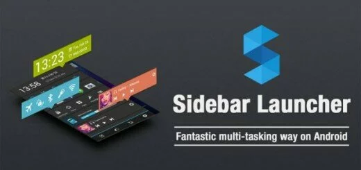 sidebar launcher android